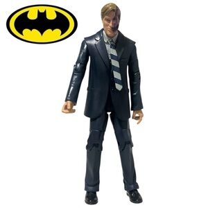TWO FACE HARVEY DENT BATMAN DC MOVIE MASTERS THE DARK KNIGHT ACTION FIGURE
